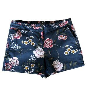 Loft Blue Floral 4in Short 6